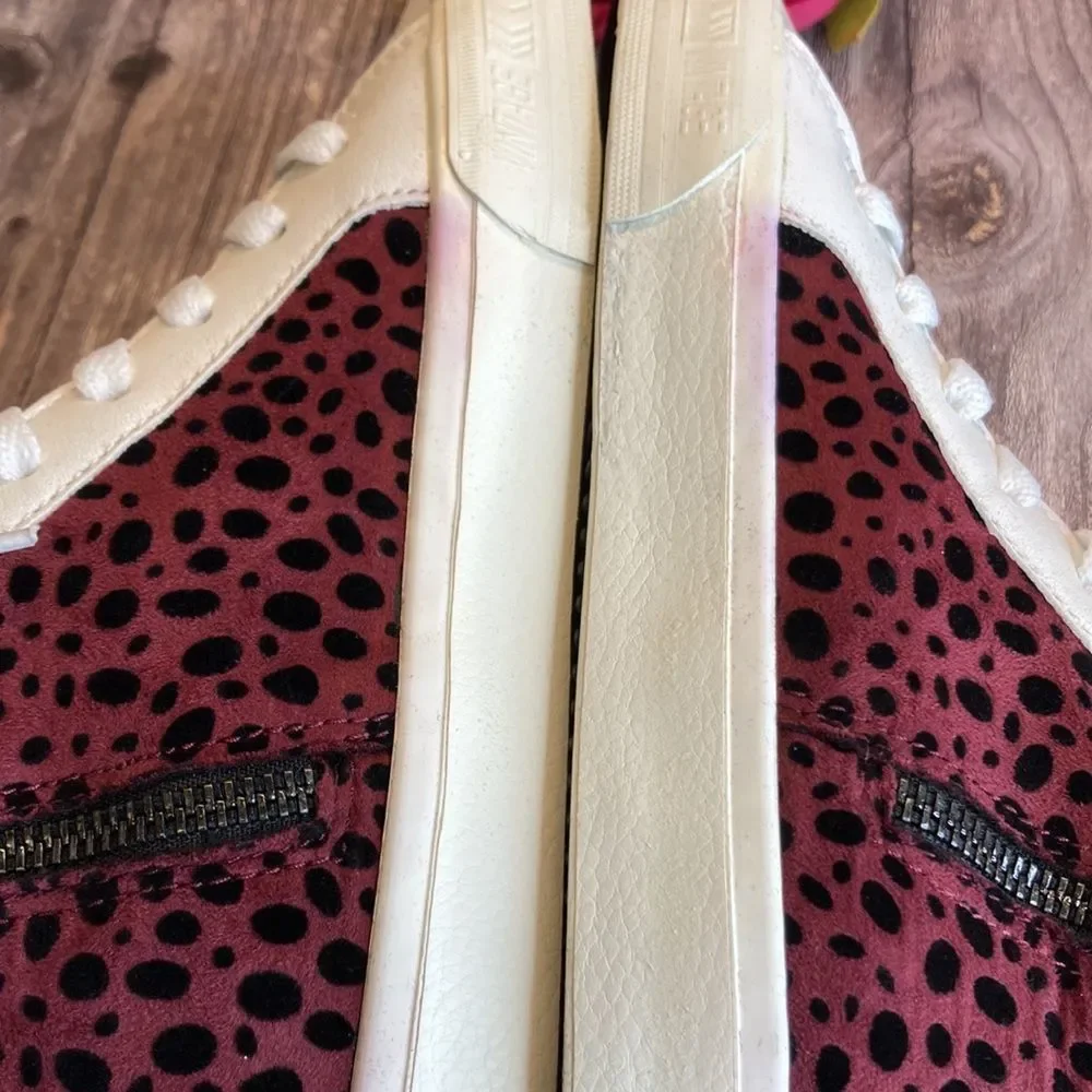 Vintage Havana Redeem Wine/Black Multi Mid-Top Sneakers - Picture 7 of 10